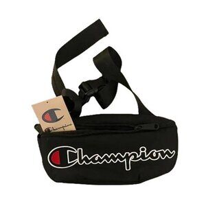 Champion Fanny Pack Belt Bag Black Embroidered Logo Adjustable Strap